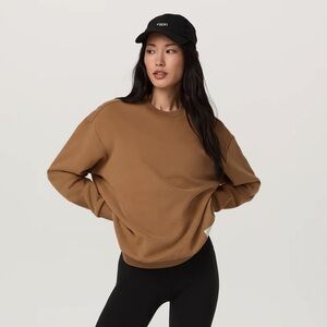 Vuori Restore Oversized Crew 2.0 sweatshirt women’s S - toffee